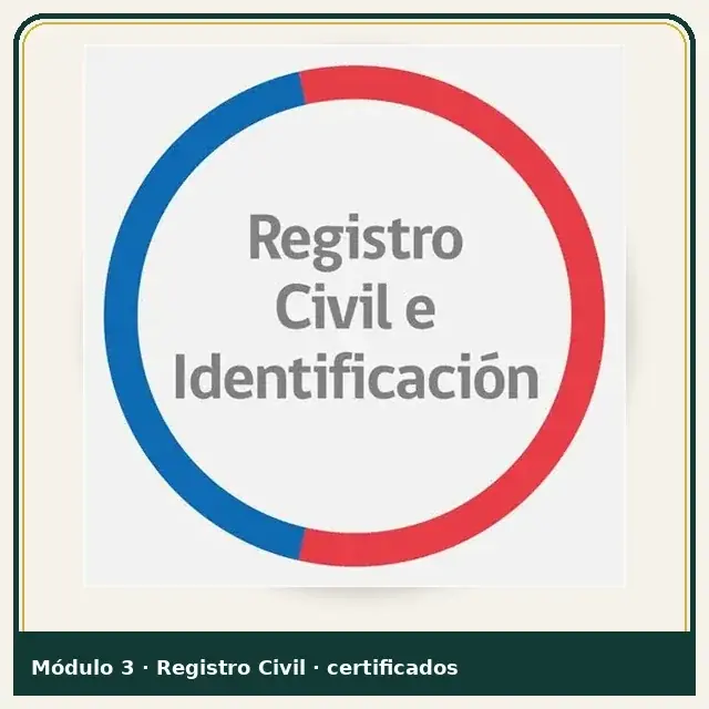 Logo Registro Civil e Identificación de Chile